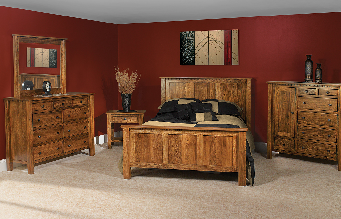 bedroom furniture made to look home made