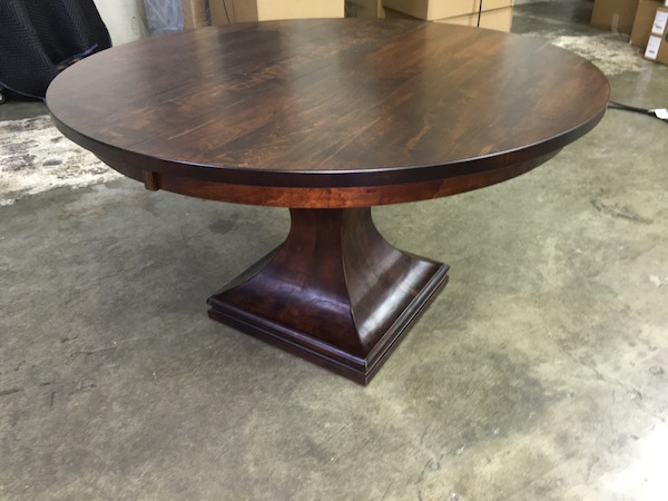 Custom Amish Maple Table
