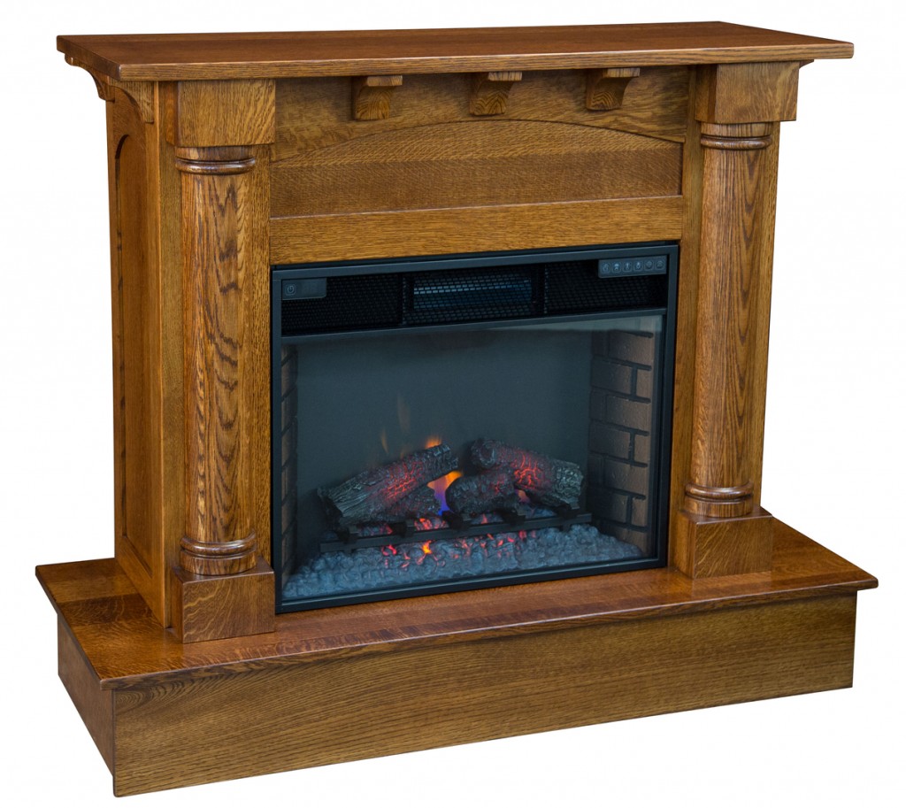 Felex Amish Fireplace 0047 Usa Furntiure Leather Your Amish