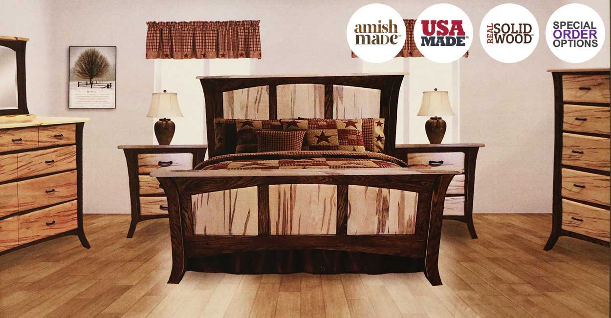 Bedroom Usa Made Furniture Amishusa Furntiure Leather Your
