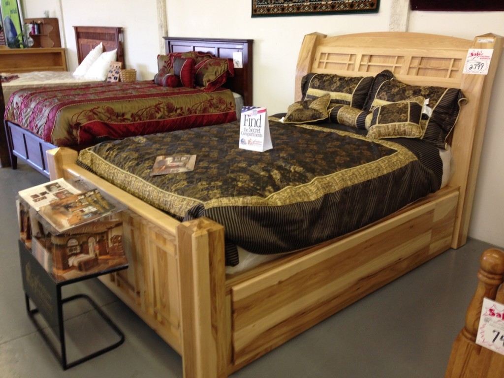 Beautifully Crafted Solid Wood Bed