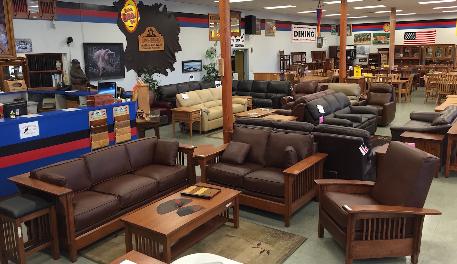 Leather Furniture made in America