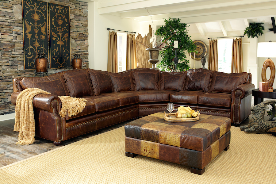 Leather Furniture Made In America, American Made Leather Living Room Furniture
